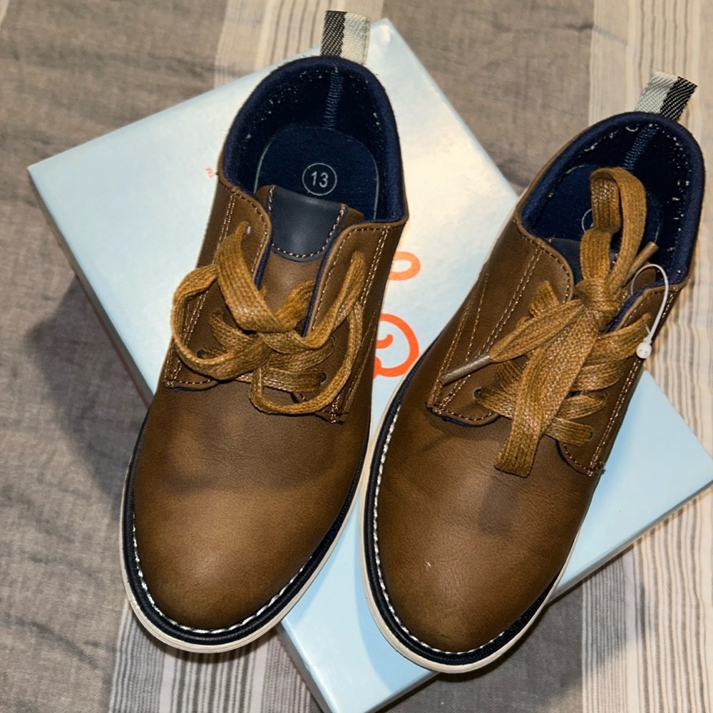 Franco Oxford color brown size 13